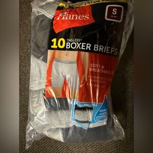Hanes 10 pack boxer briefs